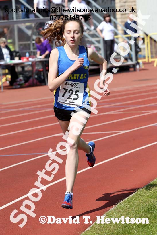 Womens under-20s, North East Track and Field Champs., Gateshead. Photo: David T. Hewitson/Sports for All Pics